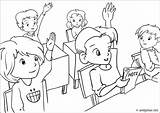 Classroom Coloring Pages At GetDrawings  Free Download sketch template