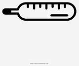 Thermometer Coloring Page  Free Transparent sketch template