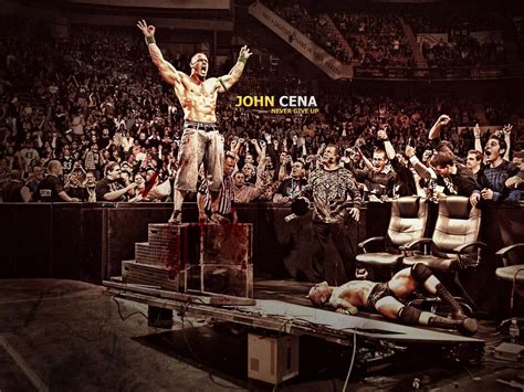 Epic WWE HD Wallpaper Featuring John Cena's Dominance