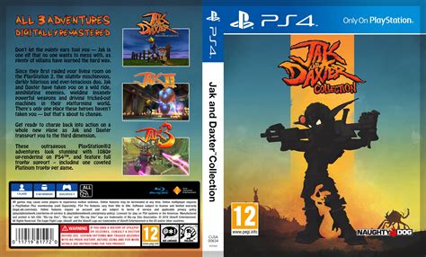 Custom Jak and Daxter Collection cover with art by Dylan West : r/customcovers