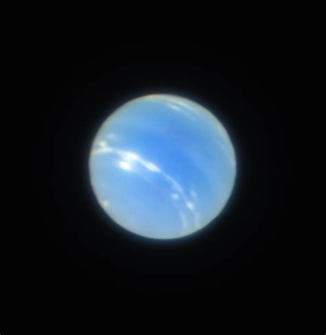 Neptune Through Telescope