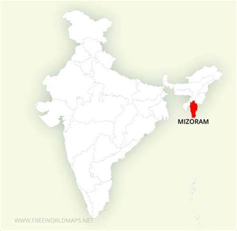 Mizoram Maps