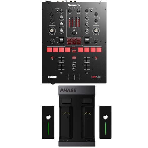 NUMARK SCRATCH + MWM PHASE ESSENTIAL Bundle with Mixer and DVS System ...