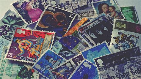 Free stock photo of british stamps, collection, stamp collection