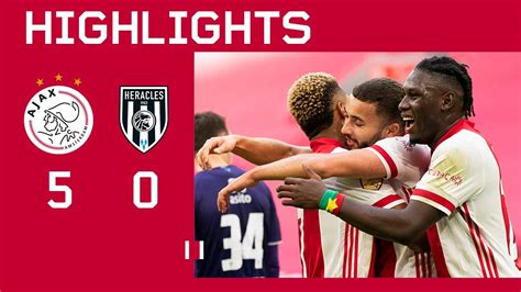 Highlights | Ajax - Heracles Almelo | Eredivisie - YouTube