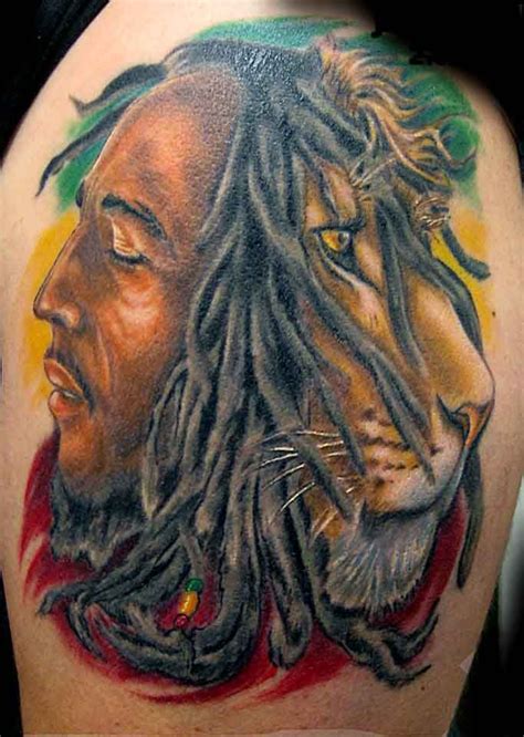 Ethiopian Lion Tattoo Designs