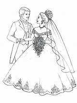 Printable Wedding Coloring Pages sketch template