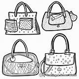 Purse Coloring Pages  Free & Printable sketch template