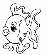 Fish  Coloring Kids sketch template