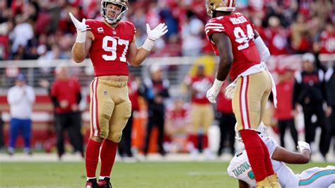 San Francisco 49ers DE Nick Bosa sacks Tua Tagovailoa again - VCP Football