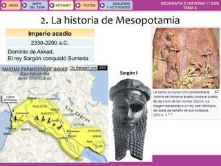 Tema 9. Mesopotamia y Egipto | PPT