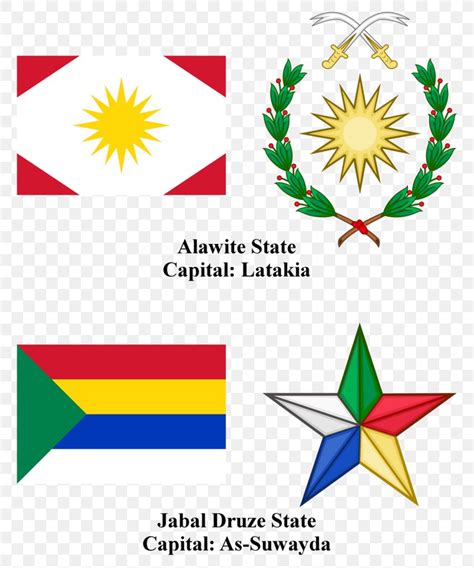 Jabal Druze State Lattakia Coat Of Arms Of Syria Alawite State, PNG ...