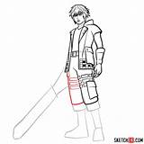 Kingdom Hearts Coloring Pages Riku sketch template