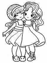 Kids n funcom  Coloring Page BFF sketch template