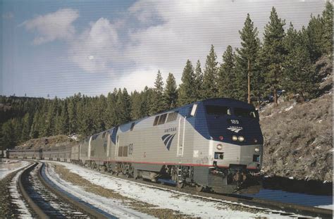 Discover the World on Trains: California Zephyr near Truckee, California, U.S.A