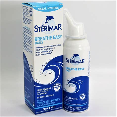 Sterimar Breath Easy Daily Nasal Spray 100mL x 1 Bottle | Home Health UK