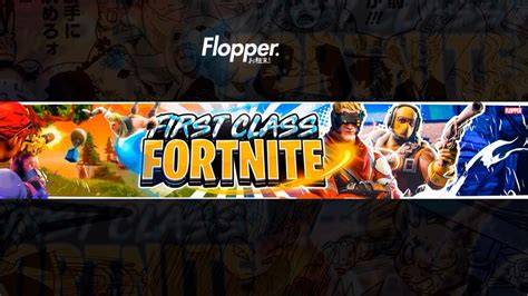 Fortnite YouTube Banner Art
