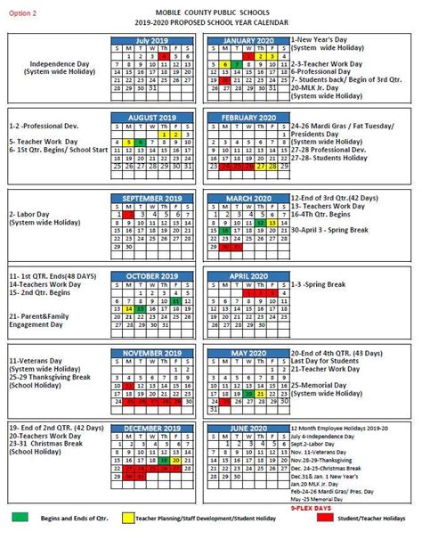 Mcpss 2020 To 2021 Calendar - Calendar 2021