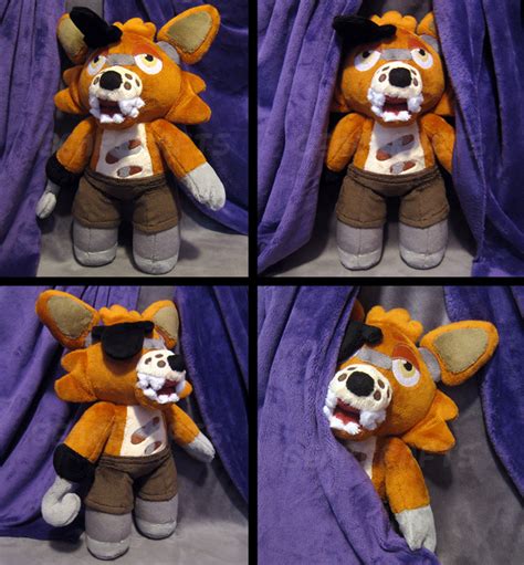 Foxy Plush FNAF by GearCraft on DeviantArt