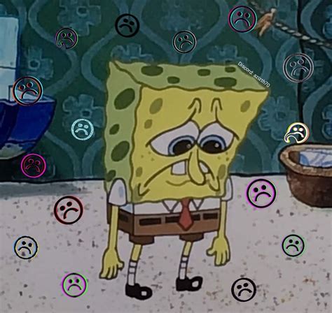 Sad spongebob Blank Template - Imgflip