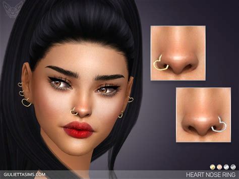 Sims 4 Face Piercings