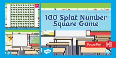 100 Splat Number Square PowerPoint Game | Twinkl USA