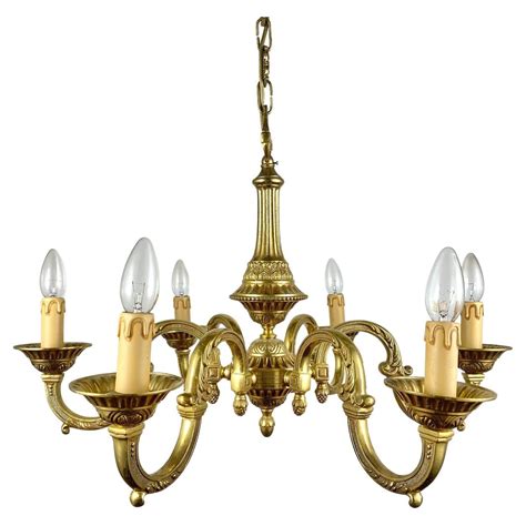 Vintage Bronze Chandelier Ceiling Lighting at 1stDibs