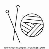 Knitting Coloring Pages For Kids  Free To sketch template