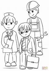 Best 20 Community Helpers Coloring Pages For Toddlers  Home Family sketch template