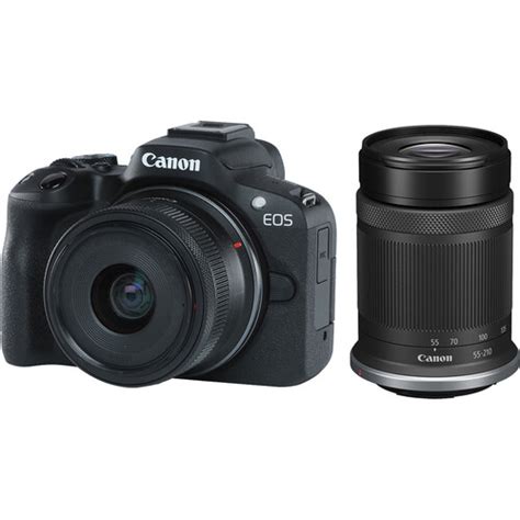 Canon EOS R50 Mirrorless Camera with 18-45mm and 5811C022 B&H