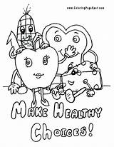 Health Related Coloring Pages At GetColoringscom  Free Printable sketch template