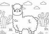 Llama coloring Page  Llamas Coloring Pages sketch template