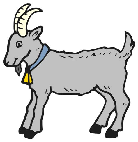 cute billy goat clipart - Clipground