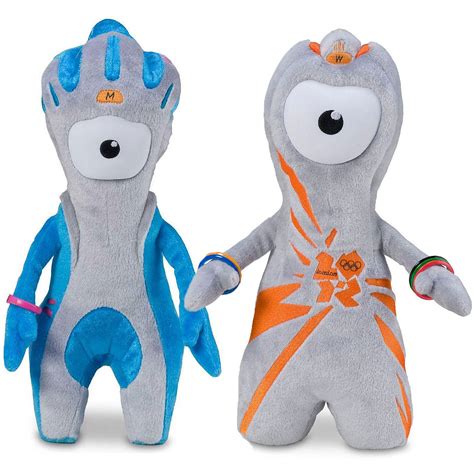 London 2012 Olympics mascots: Wenlock and Mandeville | Olympic mascots, Mascot, Olympics