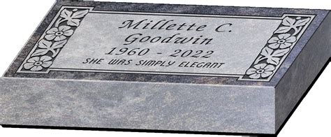 Single Flat Headstone and Flat Grave Marker Prices — Brown Memorials