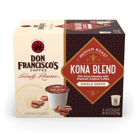 Shop Kona Blend Coffee Pods | Don Francisco's Coffee