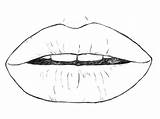 Mouth Coloring Pages To Teach Kids What It Is Used For  sketch template