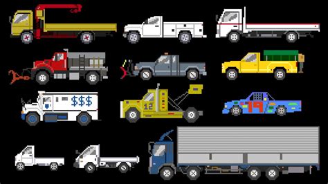 Trucks 2 - Sports, Winter & Street Vehicles - The Kids' Picture Show (Fun & Educational) - YouTube