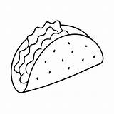 Mexican food coloring Pages 47850069 Vector Art At Vecteezy sketch template