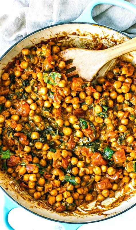 Vegetarian Chickpea Curry With Coconut Milk - Killing Thyme