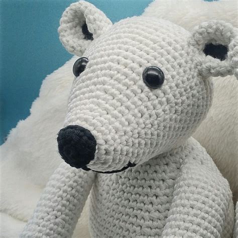 PDF Polar Bear Crochet Pattern Preston the Polar Bear | Etsy | Crochet patterns, Stuffed toys ...