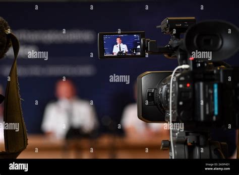 Chief Constable of Northamptonshire Police, Nick Adderley, speaking during a press conference at ...