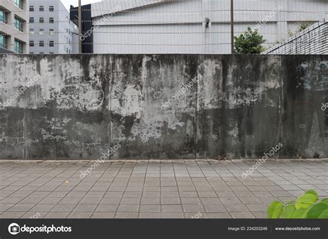 Street Wall Background Industrial Background Empty Grunge Urban Street Warehouse Stock Photo by ...