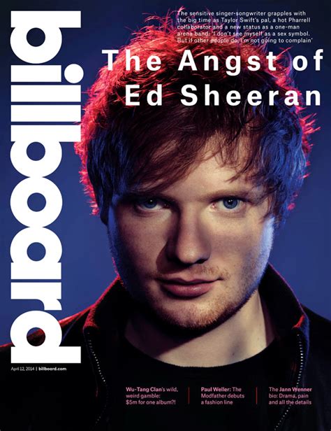 Ed Sheeran's Billboard Cover: 5 Things We Learned About Music's Great ...