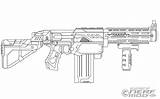 Nerf Gun Coloring Pages Pdf To Print  Coloringfoldercom sketch template