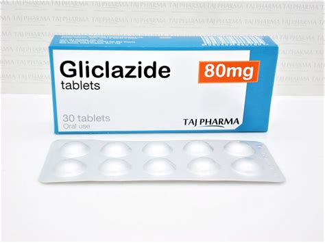 Gliclazide Tablets IP 80mg (Gliclataj) Taj Pharma - Taj Pharma India