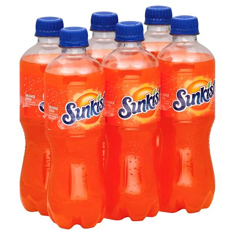 Sunkist Orange Soda 16.9 oz Bottles - Shop Soda at H-E-B