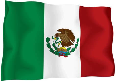 Mexican Flag Vector | Free Vector Art at Vecteezy.com!