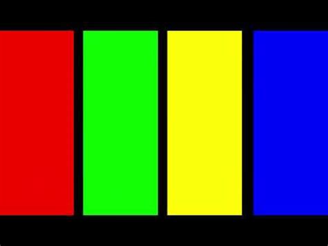 Oled screen blur test 4K TV - RGB - YouTube