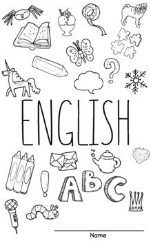 English Book Cover